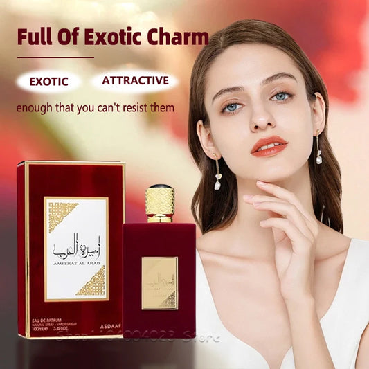 Lattafa Asdaaf Ameerat Al Arab Eau de Parfum Spray For Women Original High Quality Arabian Perfume Longlasting Attract Women Men