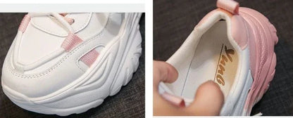 Original High on Platform Lace Up Shoes for Women 2025 New Korean Stylish Deals Aesthetic Daily Routine Trends 39 Woman Footwear
