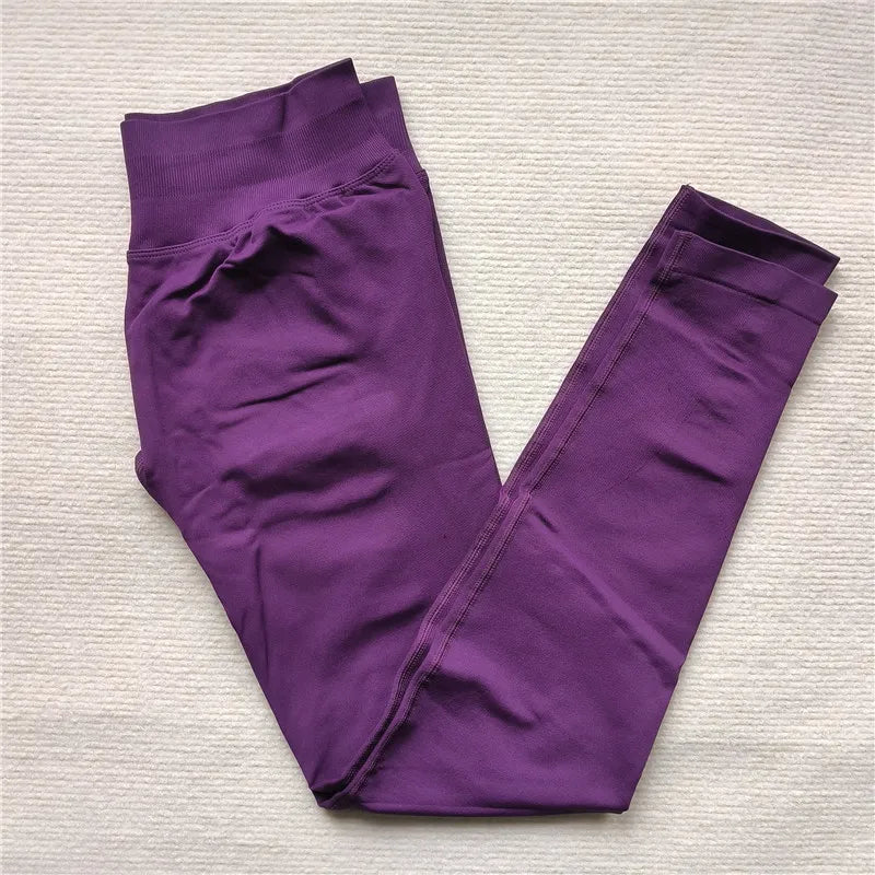 Fashion Leggings Women Scrunch Butt Seamless Leggings Yoga Pants Workout Gym Leggings Fitness Booty Sports Tights