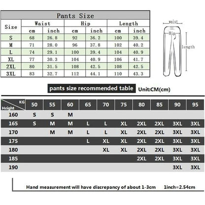 Men's Sportswear Pants Summer Casual Trousers Clothing Fitness Trainning Jogging Tracksuits Sweatpants Streetwear Exercise Pants