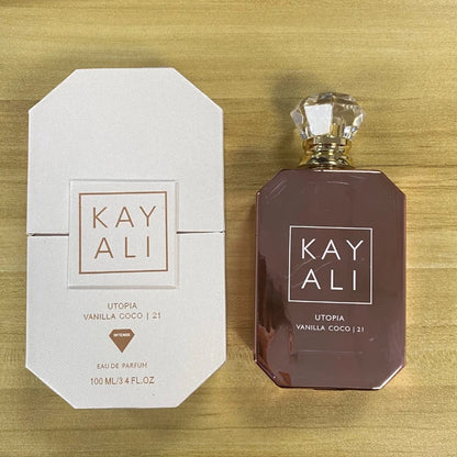 Elegant Women's Perfume 100ml – 8 Captivating Scents with Sweet Fruity Floral Notes Warm Woody Base Long-Lasting Romantic Aroma