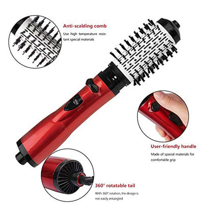 Electric Hair Styling Powerful Hair Dryer Brush Curl and Straighten and Curling Hair Professional Hot Air Brush