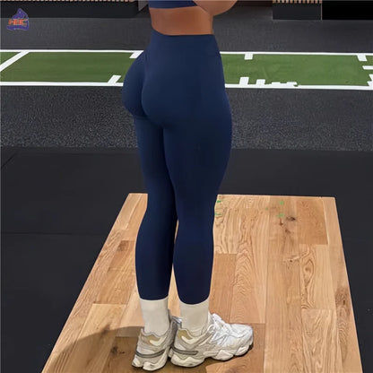 Fashion Leggings Women Scrunch Butt Seamless Leggings Yoga Pants Workout Gym Leggings Fitness Booty Sports Tights