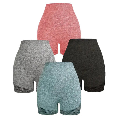 Women Yoga Shorts High Waist Lift Butt Fitness Gym Running Sexy Peach Buttocks Workout Fitness Ladies Short Pants Sportswear