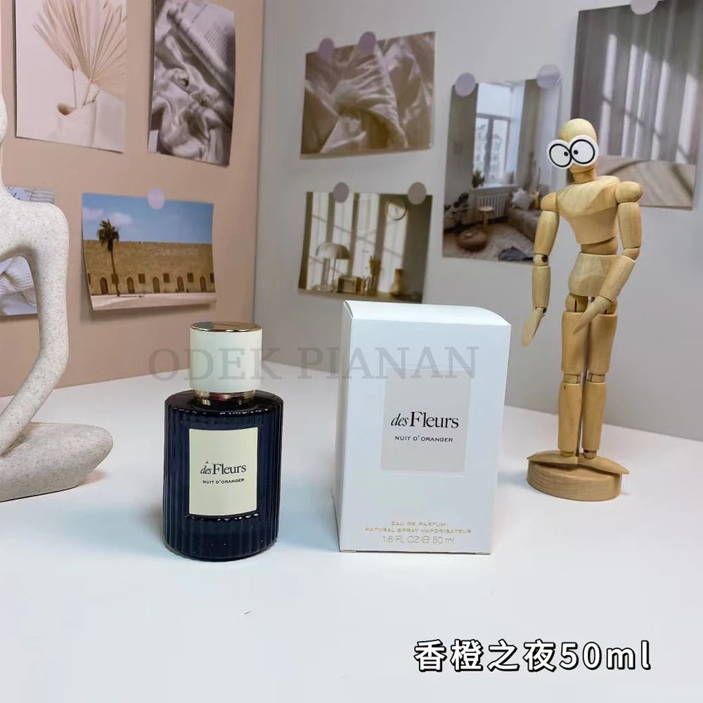 50ml Brand Eau de Parfum Spray Perume For Women Men's Long Lasting Atomizer Sexy Lady Woody Flower Fragrance Musk Perfume
