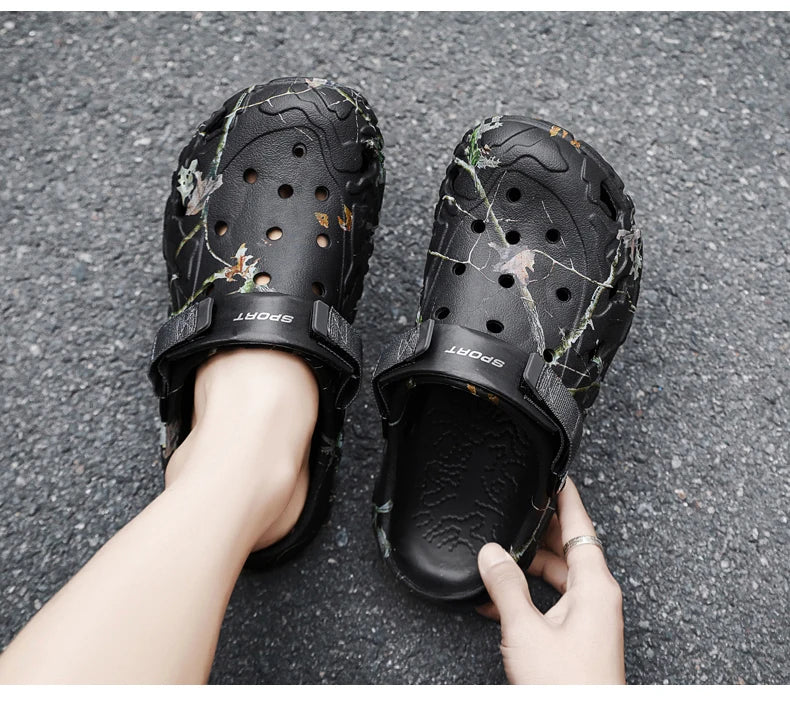 Men Shoes Slippers Men Garden Flat Sandals Platform Sandals Man Summer Sandals 2024 Male Sneakers Outdoor Flip Flops Home Clogs