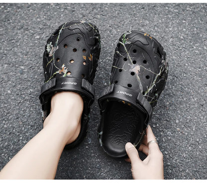 Men Shoes Slippers Men Garden Flat Sandals Platform Sandals Man Summer Sandals 2024 Male Sneakers Outdoor Flip Flops Home Clogs