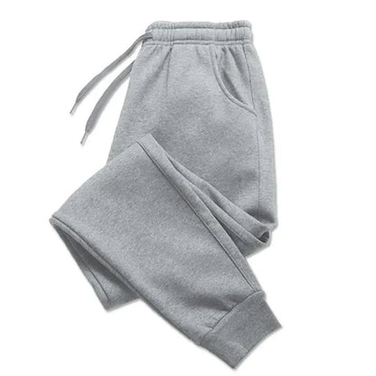 Women Casual Pants Autumn Winter Fleece Sweatpants Running Jogger Sports Gym Trousers Fashion Solid Color Workout Long Pant