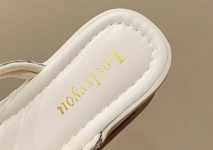 Butterfly Platform Sandals for Women Low Price Summer 2025 Comfortable Woman Shoes The Best Trend New Breathable Fashion Korea