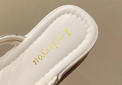 Butterfly Platform Sandals for Women Low Price Summer 2025 Comfortable Woman Shoes The Best Trend New Breathable Fashion Korea