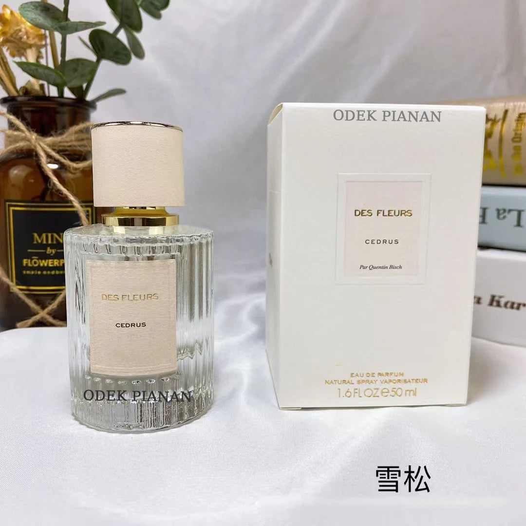 50ml Brand Eau de Parfum Spray Perume For Women Men's Long Lasting Atomizer Sexy Lady Woody Flower Fragrance Musk Perfume