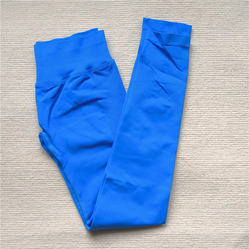 Fashion Leggings Women Scrunch Butt Seamless Leggings Yoga Pants Workout Gym Leggings Fitness Booty Sports Tights