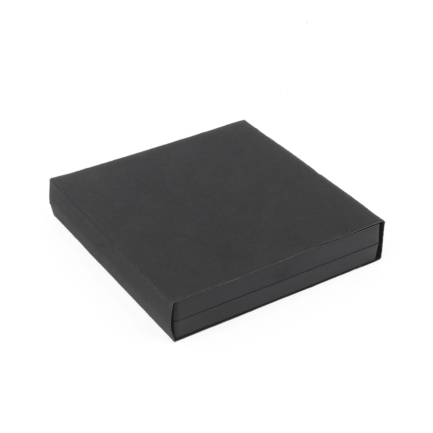 Black 3D Free Stand Suspension Floating Case Frame Membrane Display For Jewelry Storage Ring Earrings Necklace Accessories Box