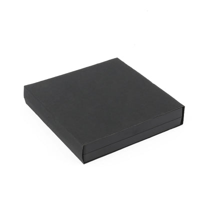 Black 3D Free Stand Suspension Floating Case Frame Membrane Display For Jewelry Storage Ring Earrings Necklace Accessories Box