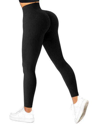 Seamless High Waist Gym Leggings Women Casual Skinny Stretch Pant Autumn Outdoors Running Compression Pants