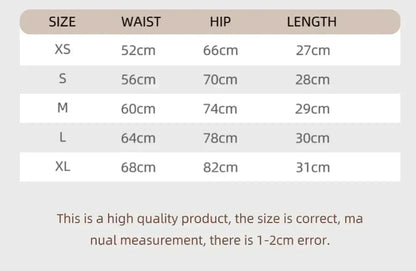 Summer High Waisted Yoga Shorts Fashionable and Sexy Running Fitness Pants Solid Color Yoga Leggings
