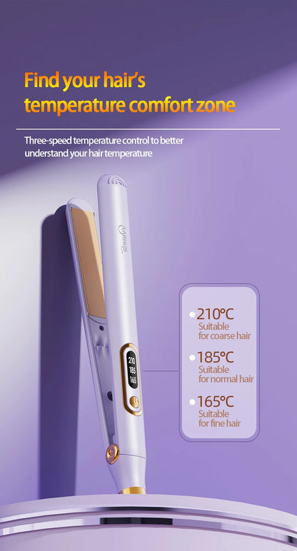 Women's Electric Hairbrush For Xiaomi Straight Hair Curly Hair 2 in 1 Negative Ion Hair Care 10 Seconds Quick Heating Hairbrush