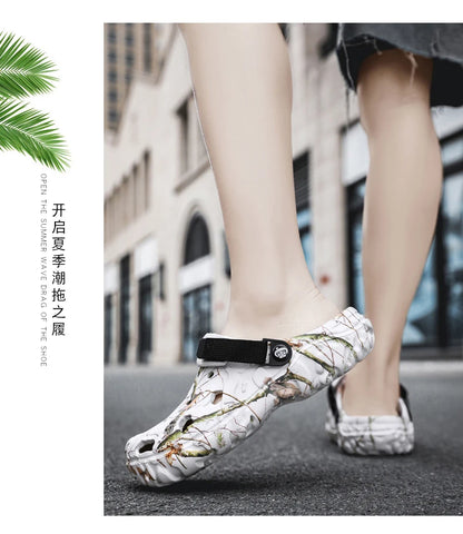 Men Shoes Slippers Men Garden Flat Sandals Platform Sandals Man Summer Sandals 2024 Male Sneakers Outdoor Flip Flops Home Clogs
