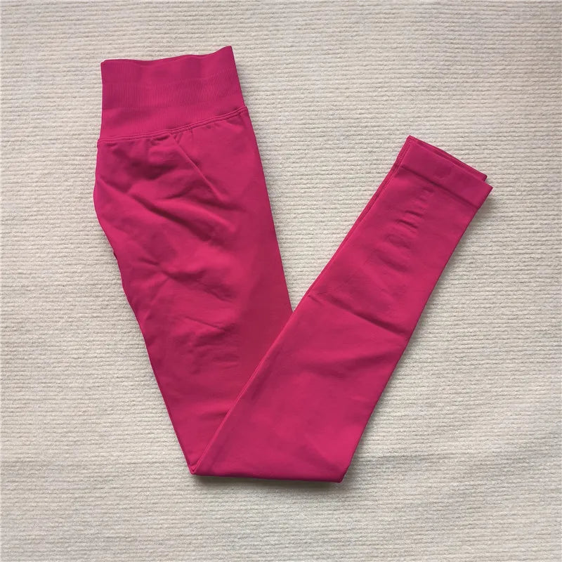 Fashion Leggings Women Scrunch Butt Seamless Leggings Yoga Pants Workout Gym Leggings Fitness Booty Sports Tights