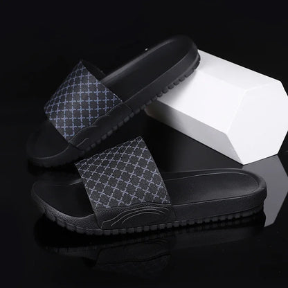 Genuine Mens Slipper for Men Eva Sole Slippers Walk Around Home Summer Man Slippers Luxury 2024 Summer Men's Sandals Slipers