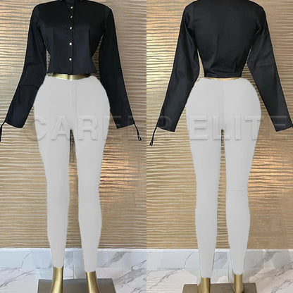 New Leggings Pants for Women High Waisted Skinny Pants Slim Fit Stretchy Fashion Length Trousers Hip Lifter Sexy Charming Curves