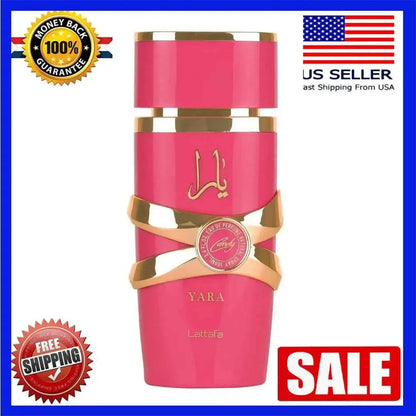 Original Lattafa Yara Candy Eau de Parfum EDP Spray for Women Spray 3.4 oz / 100 ml NEW Long-lasting best gift