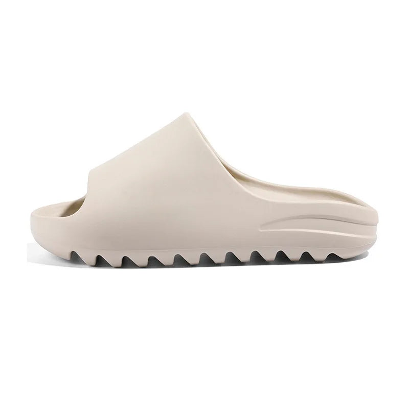 Kidmi Fashion Women Sandals Beach Flat Sandals Trendy brand EVA Sandals Summer 2024 Outdoor Casual House Sandals Bathroom Shoes