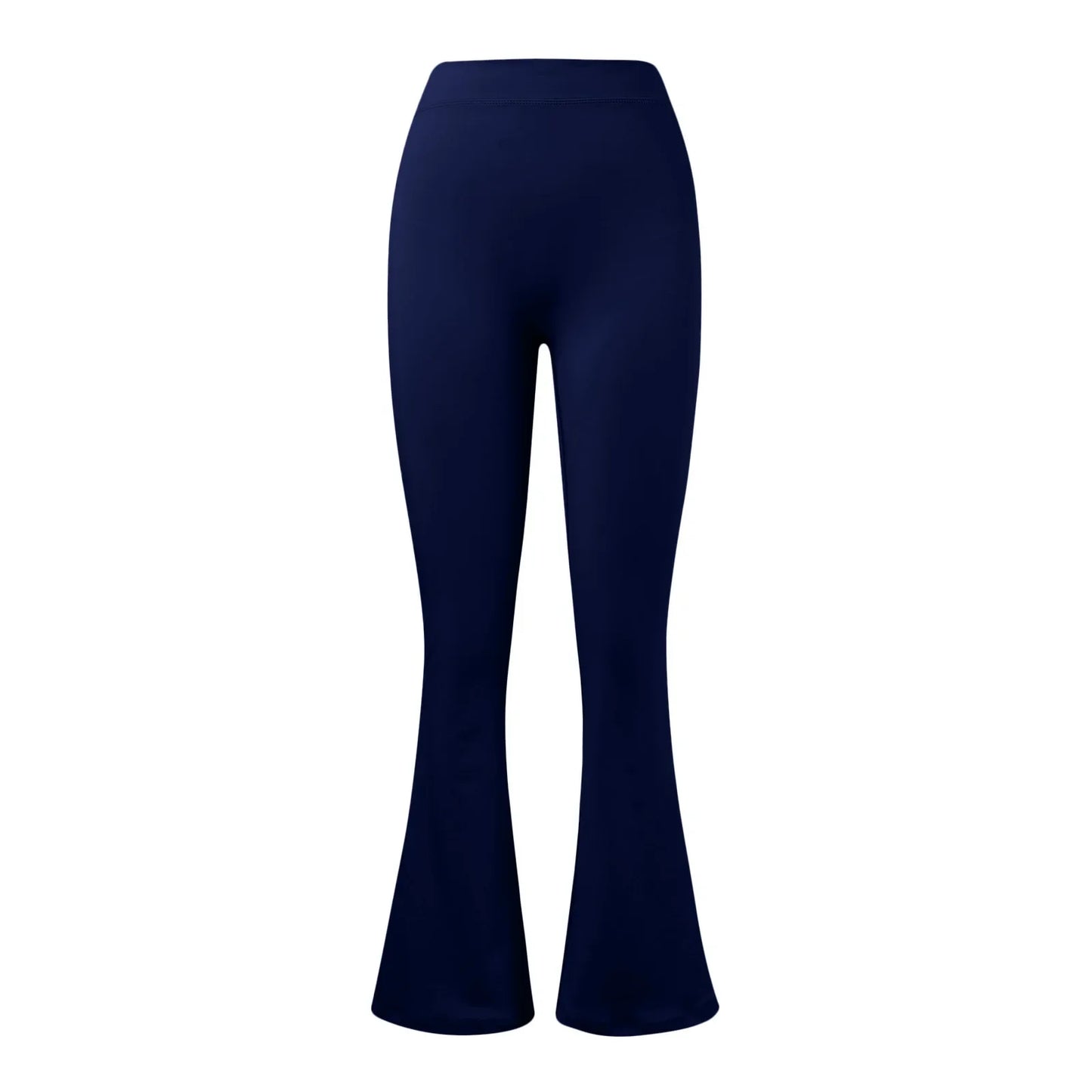 Fashion Micro Horn Leggings Women V-back Waist Sports Pants High Waist Push Up Butt Gym Pants Solid Slim Latin Dance Trousers