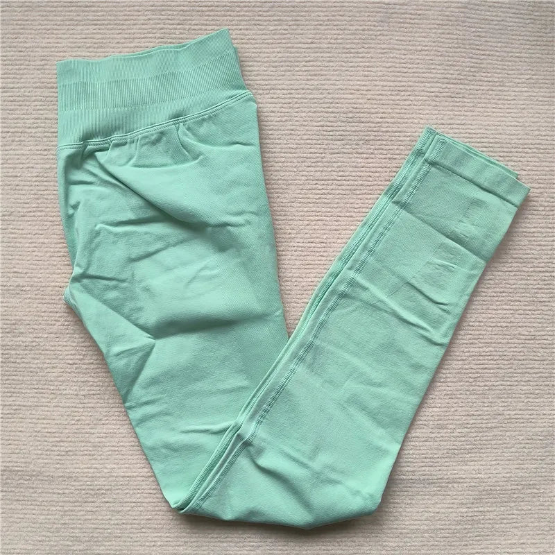 Fashion Leggings Women Scrunch Butt Seamless Leggings Yoga Pants Workout Gym Leggings Fitness Booty Sports Tights